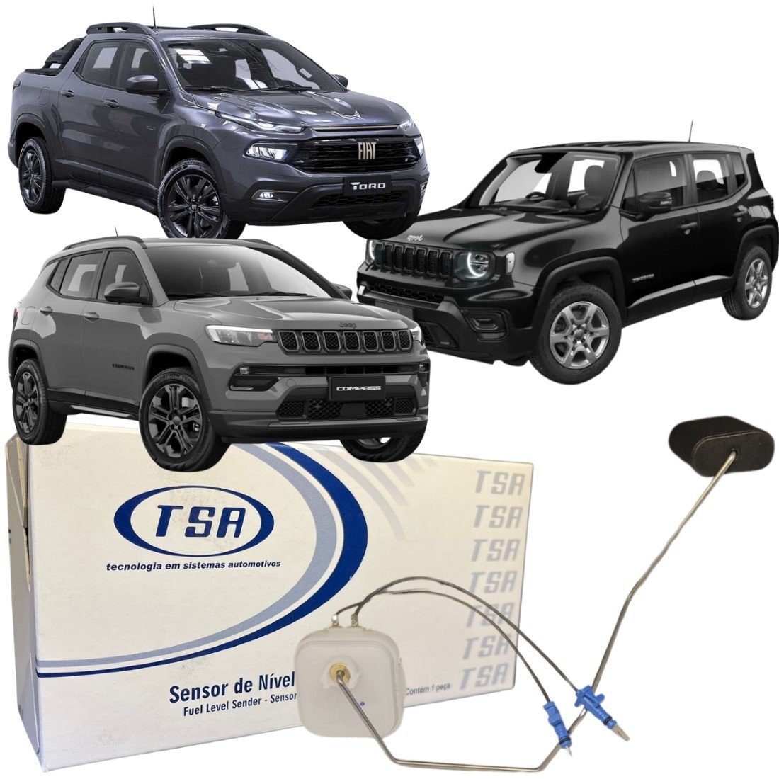 Sensor N Vel De Combust Vel Tsa Toro Jeep Compass E Renegade Marques