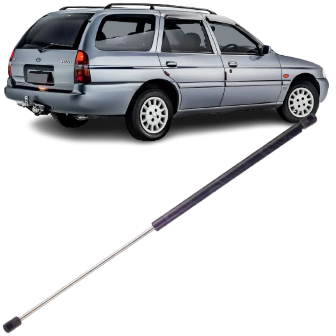 Amortecedor Mola Gás Tampa Traseira APX Ford Escort Sw 1996 a 2003