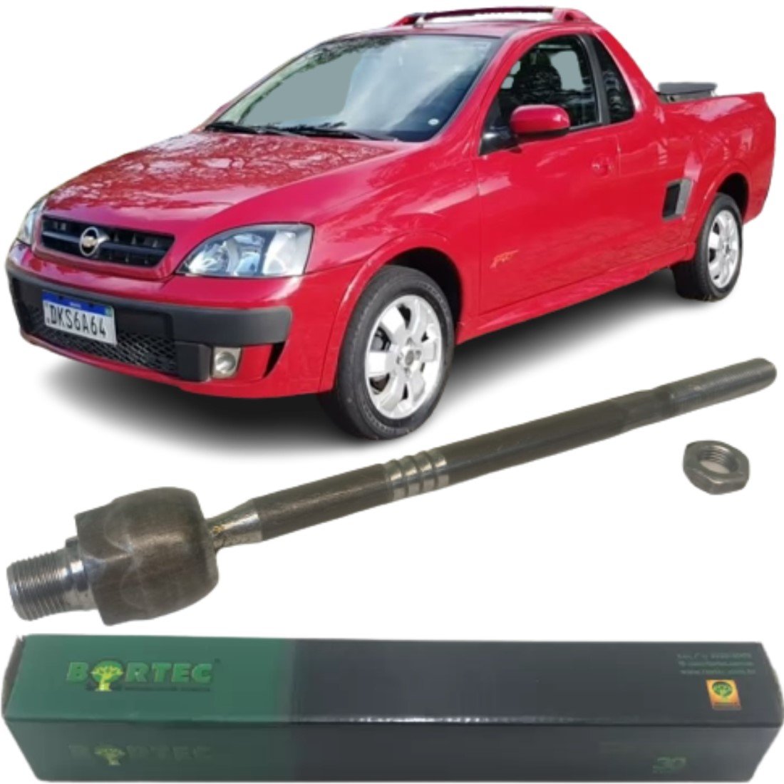 Barra Axial Bortec Gm Montana Meriva Corsa 2002 A 2012
