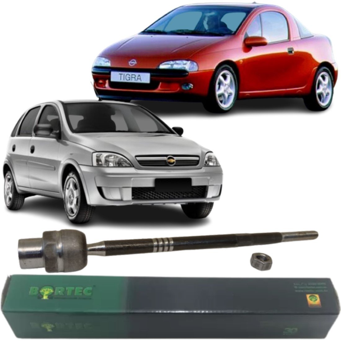 Barra Axial Bortec Gm Tigra Corsa 1.0 1.4 1.6 1994 A 2000
