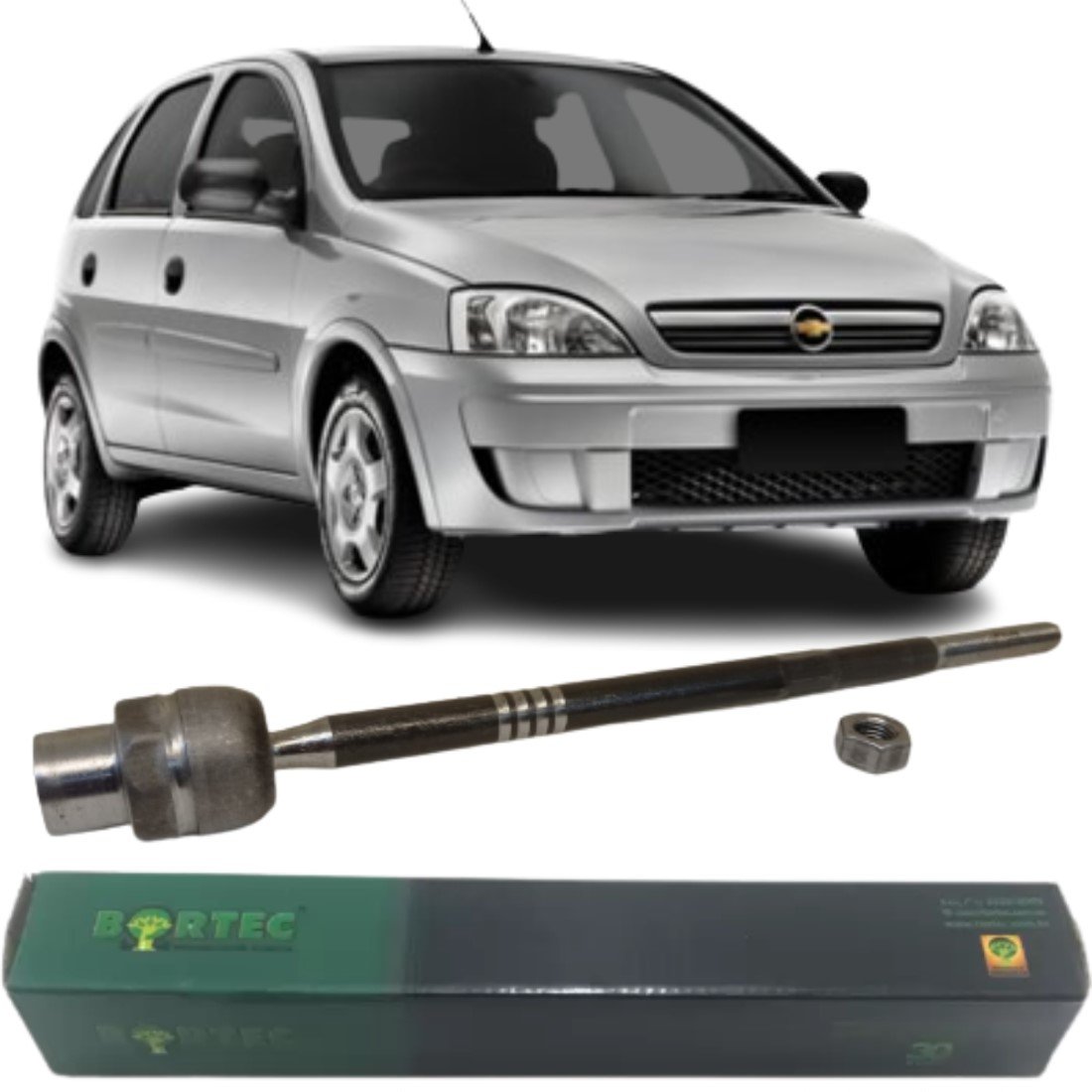 Barra Axial Bortec Gm Tigra Corsa 1.0 1.4 1.6 1994 A 2000