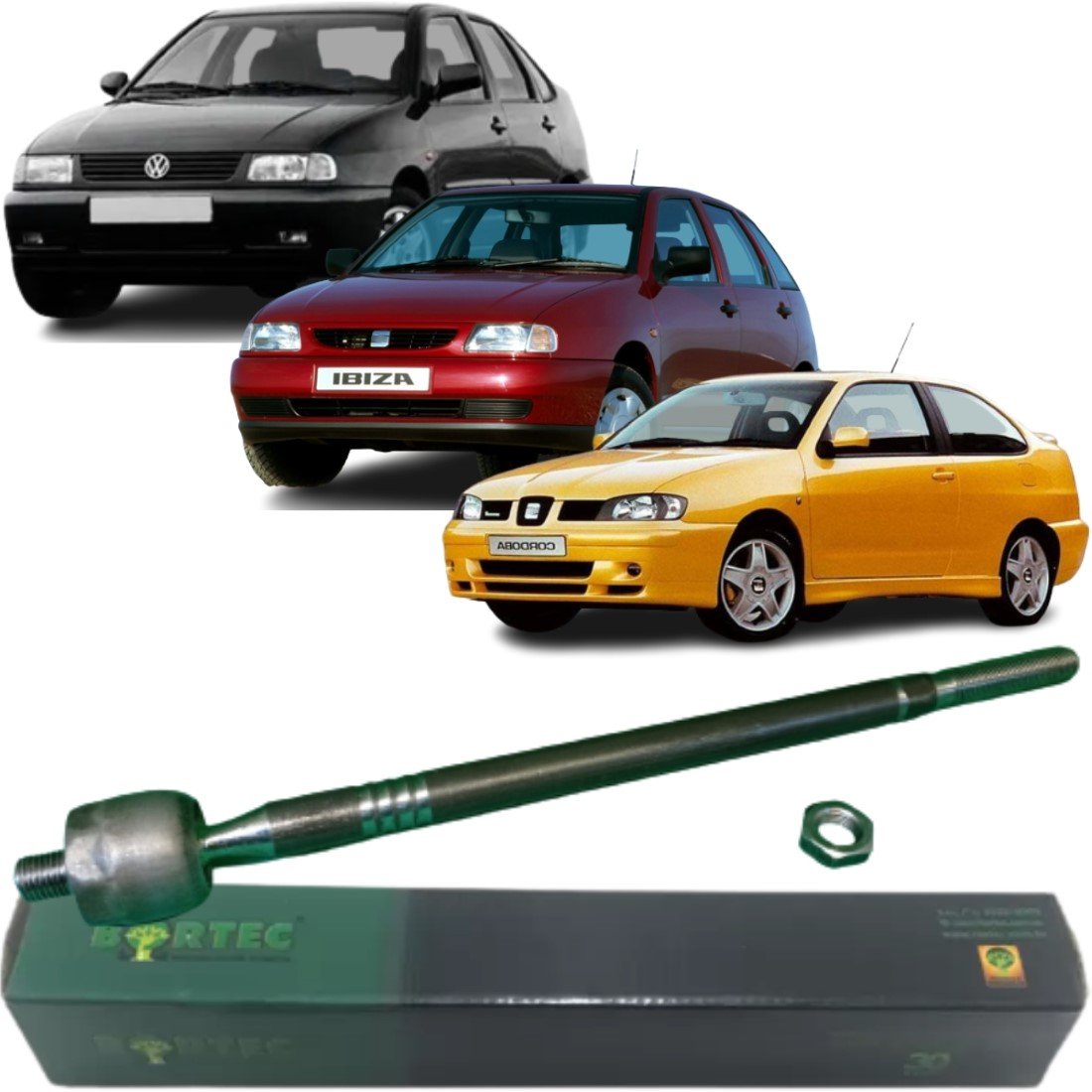 Barra Axial Bortec Polo Classic Cordoba Ibiza 1993 A 2001