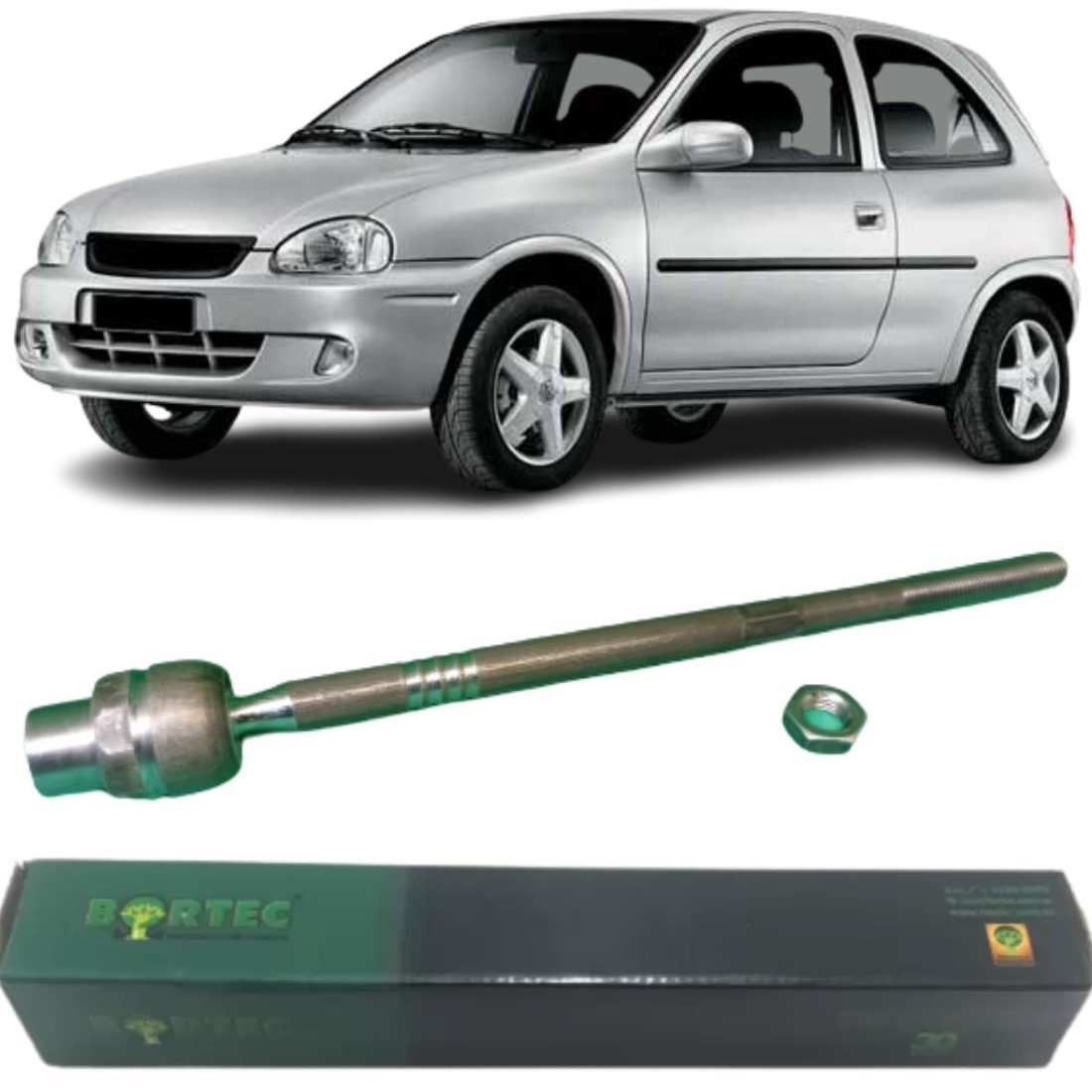 Barra Axial Bortec Tigra Montana Prisma Celta Corsa 94 A 21