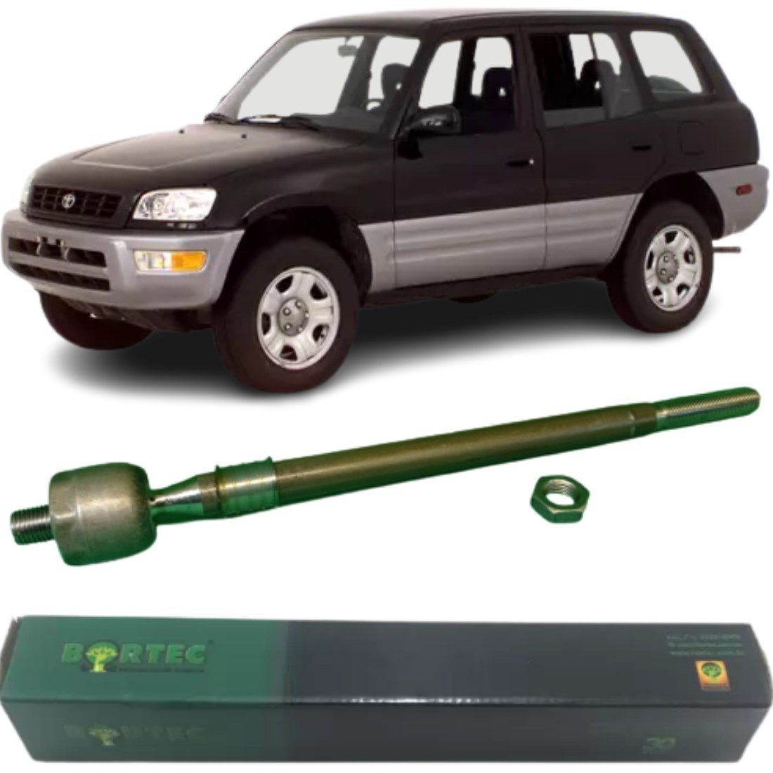 Barra Axial Bortec Toyota Corolla E Rav4 Desde 1992 A 2002
