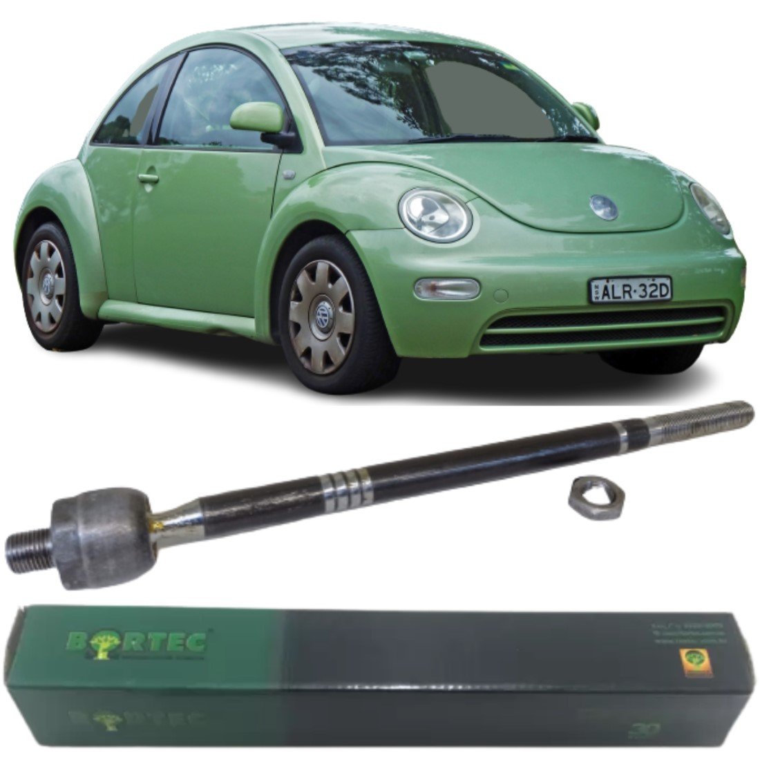 Barra Axial Marca Bortec Vw Golf Bora New Beetle E Audi A3