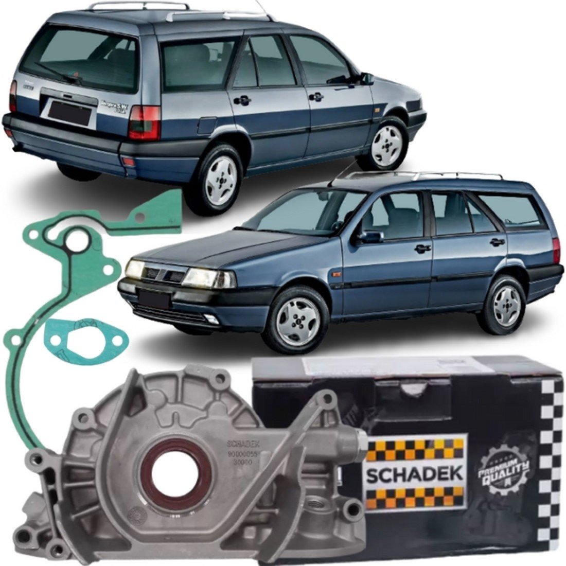 Bomba Óleo Schadek Fiat Tempra Sw Tipo 2.0 8v 1994 a 1997