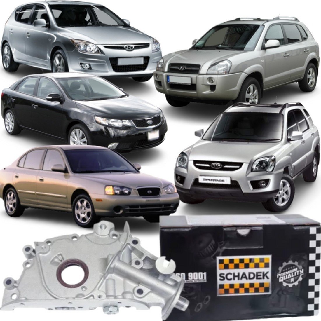 Bomba De Oleo Schadek Tucson I30 Elantra Sportage 2.0 16v