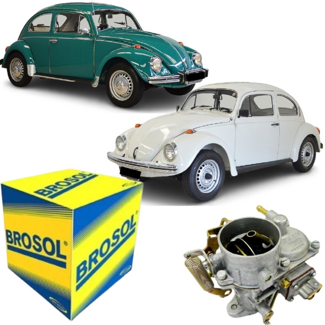 Carburador 30-pic Brosol Novo Original Fusca 1300 Gasolina - Marques ...