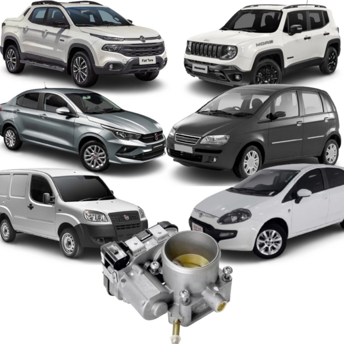 Corpo Borboleta Tbi Fiat Jeep Motor E-torq 1.8 16v 1.6 16v