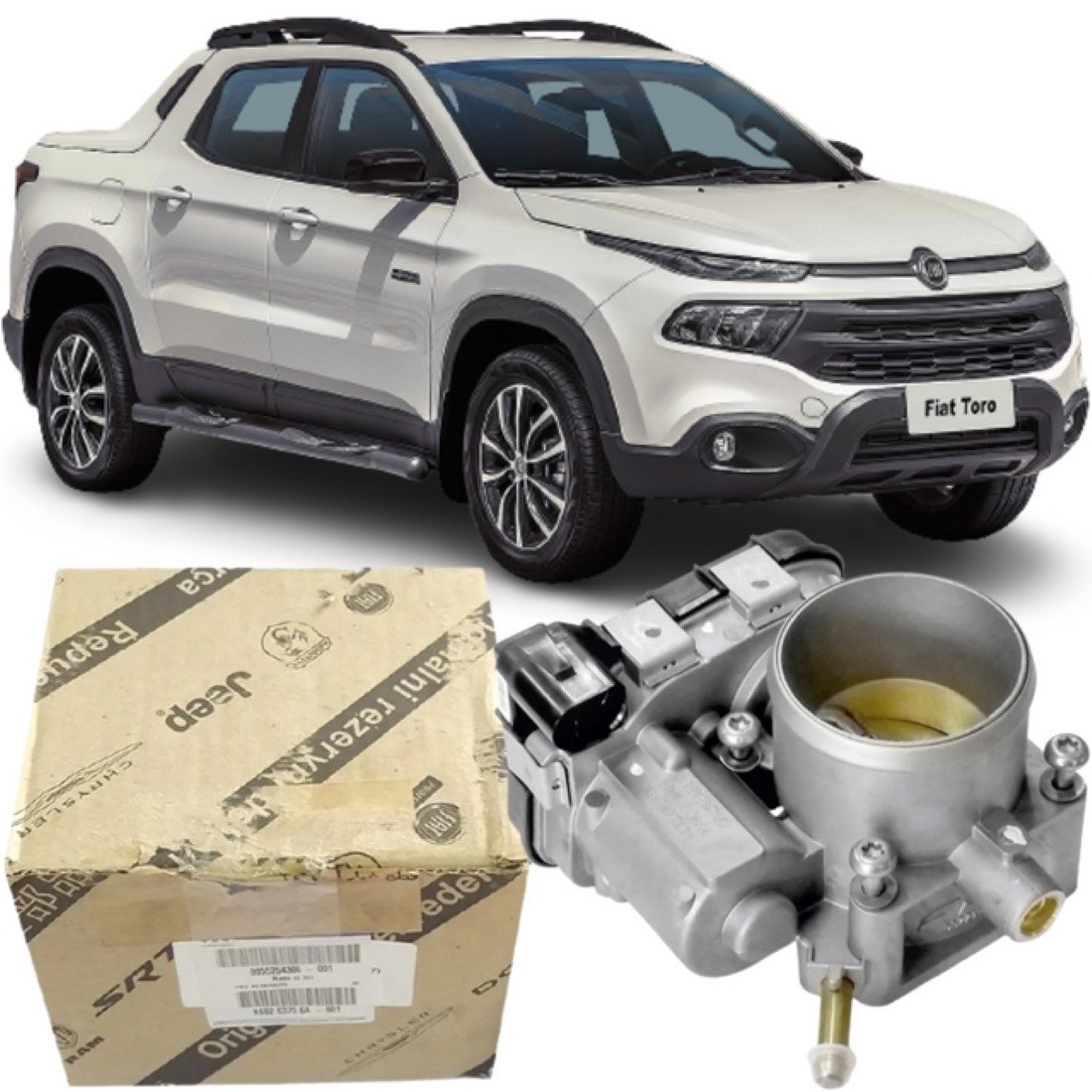 Corpo Borboleta Tbi Fiat Jeep Motor E-torq 1.8 16v 1.6 16v