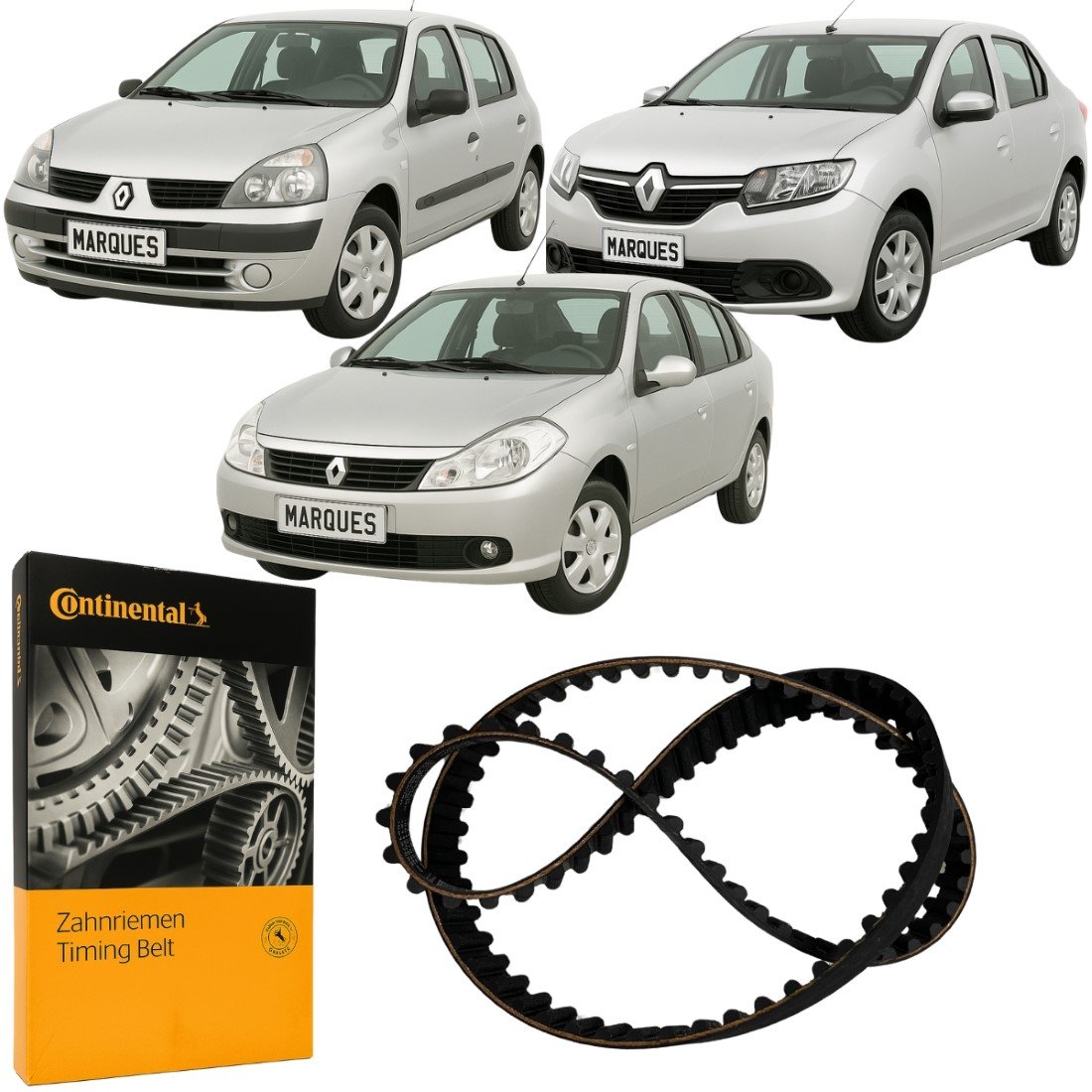 Correia Dentada Original Contitech Para Clio Symbol Express