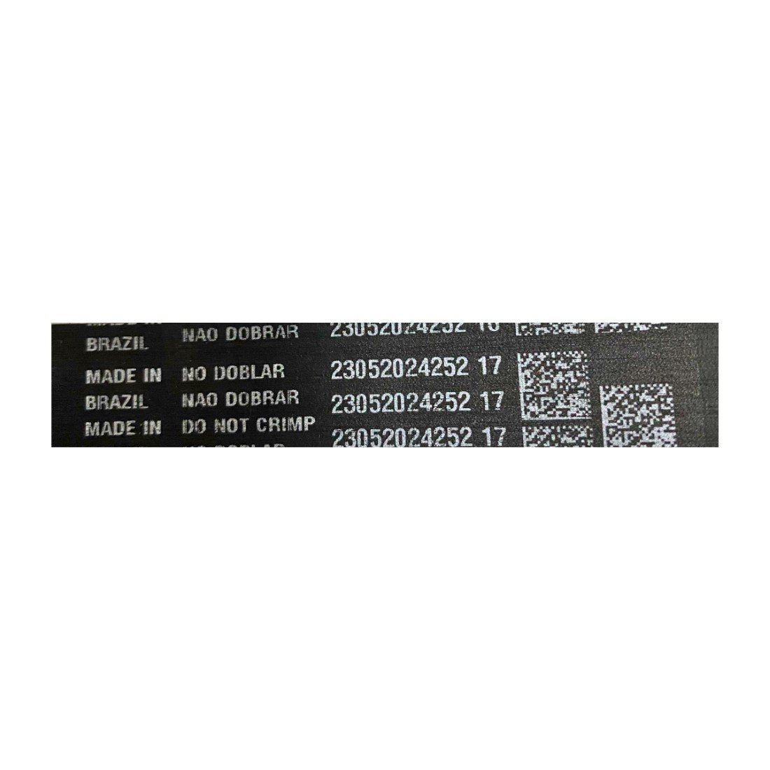 Correia Dentada Original Contitech Para Del Rey Gol Golf