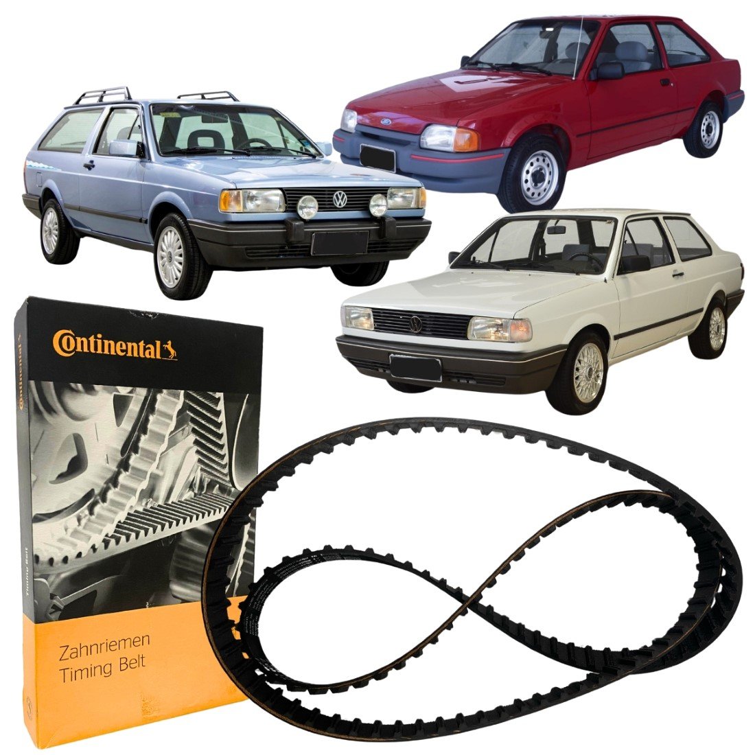 Correia Dentada Original Contitech Para Del Rey Gol Golf