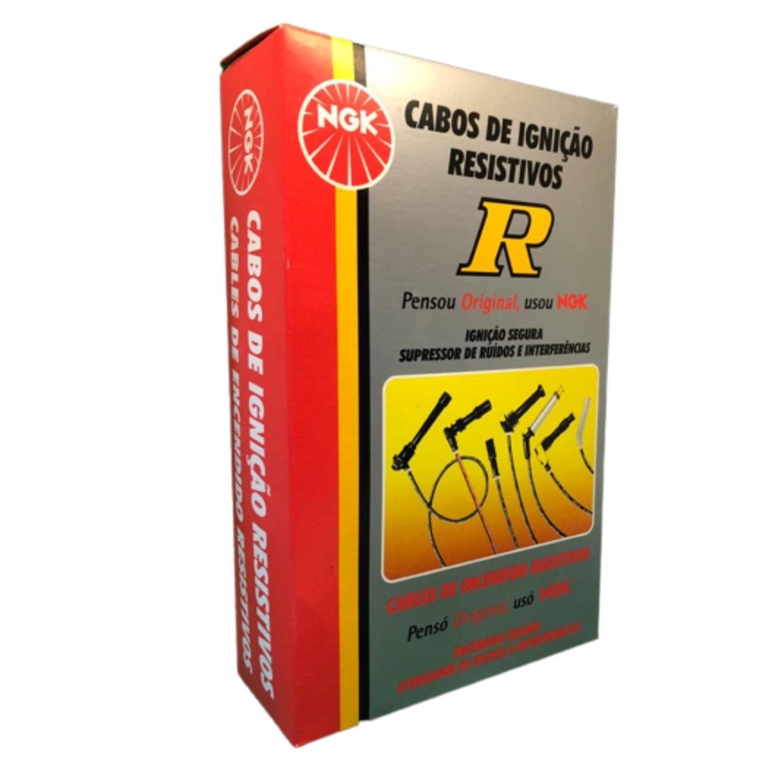 Jogo De Cabo De Vela Ngk Para Fiat Tempra Tipo 2.0 8v.