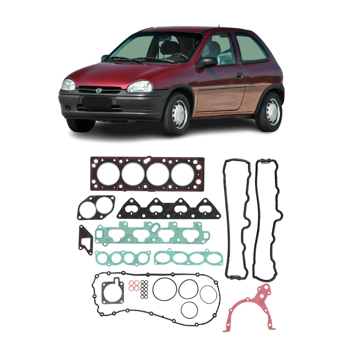 Jogo Junta Motor Completo Taranto Chevrolet Corsa 1.0 16v 1998 a 2002