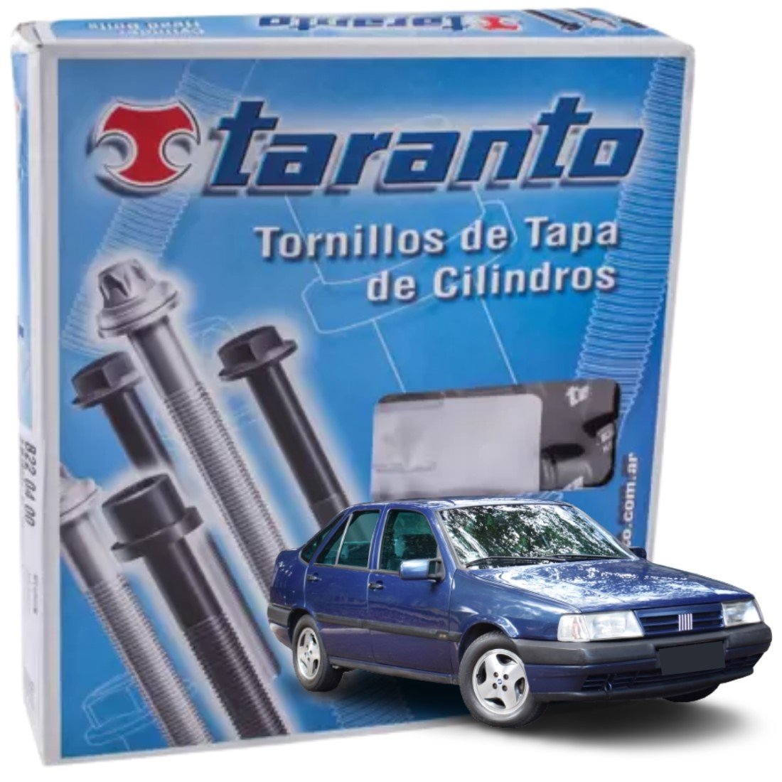 Kit Parafuso De Cabeçote Taranto Fiat Tempra Tipo 2.0 8v 1992 a 1999