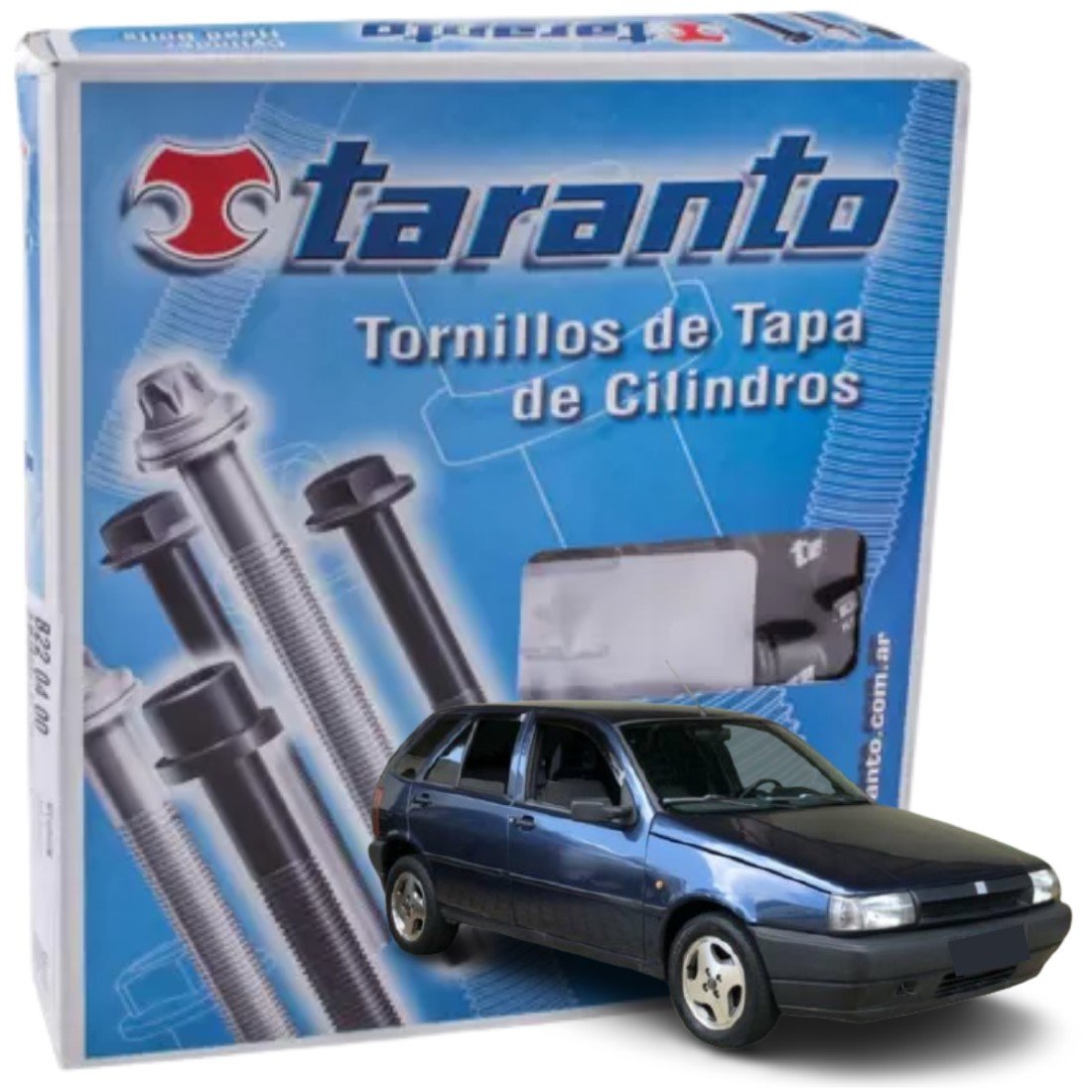 Kit Parafuso De Cabeçote Taranto Fiat Tempra Tipo 2.0 8v 1992 a 1999