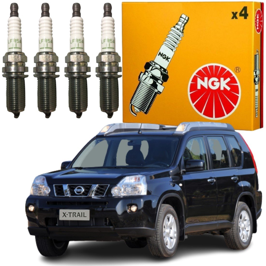 Jogo Vela Ignição original NGK Ix35 Sonata Sorento Sportage X-trail