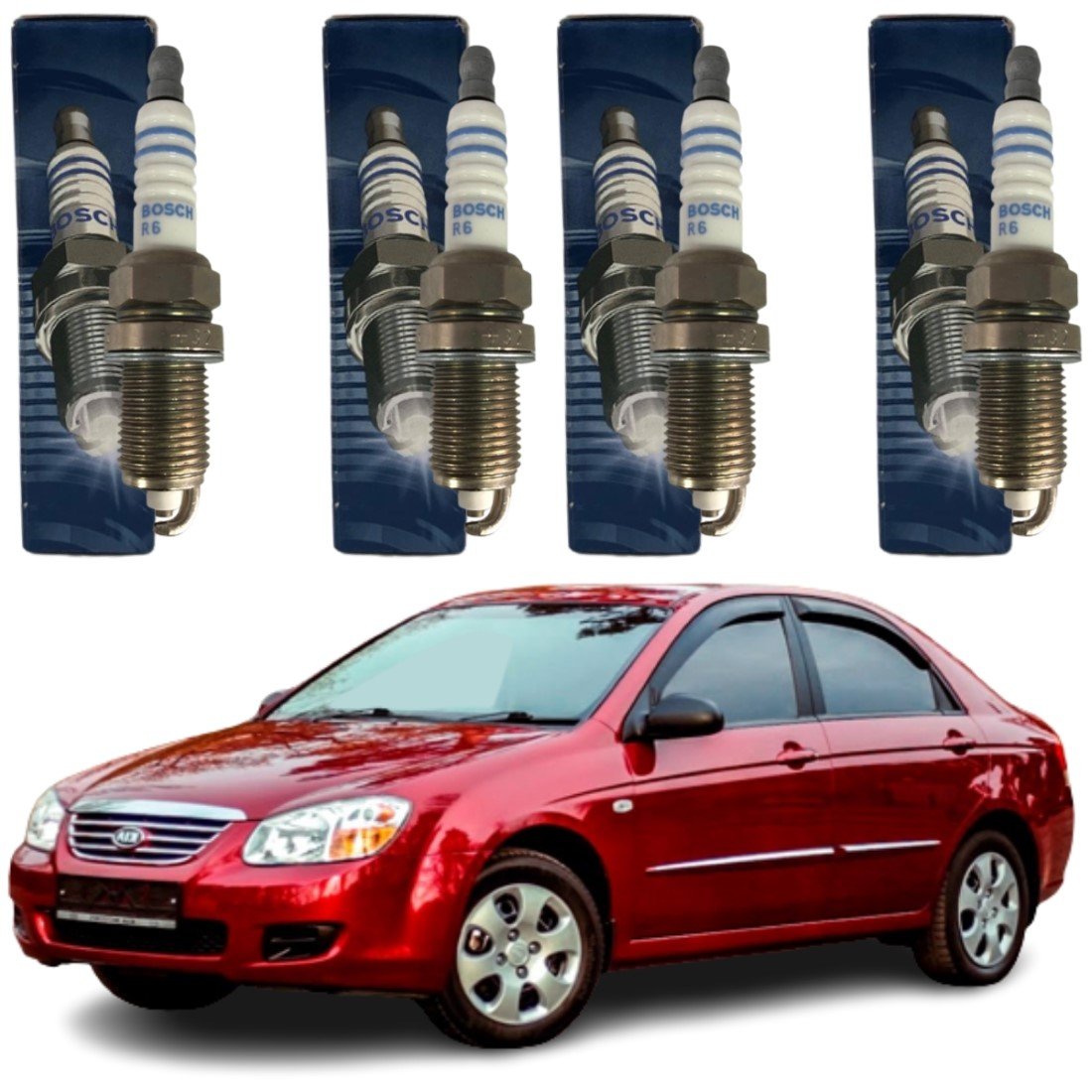 Jogo Vela Original Bosch Honda Civic Accord Cr-v Odyssey Civic Dx
