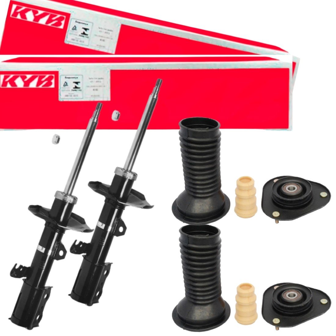 Kit Amortecedor Dianteiro E Traseiro Toyota Corolla 03 A 08
