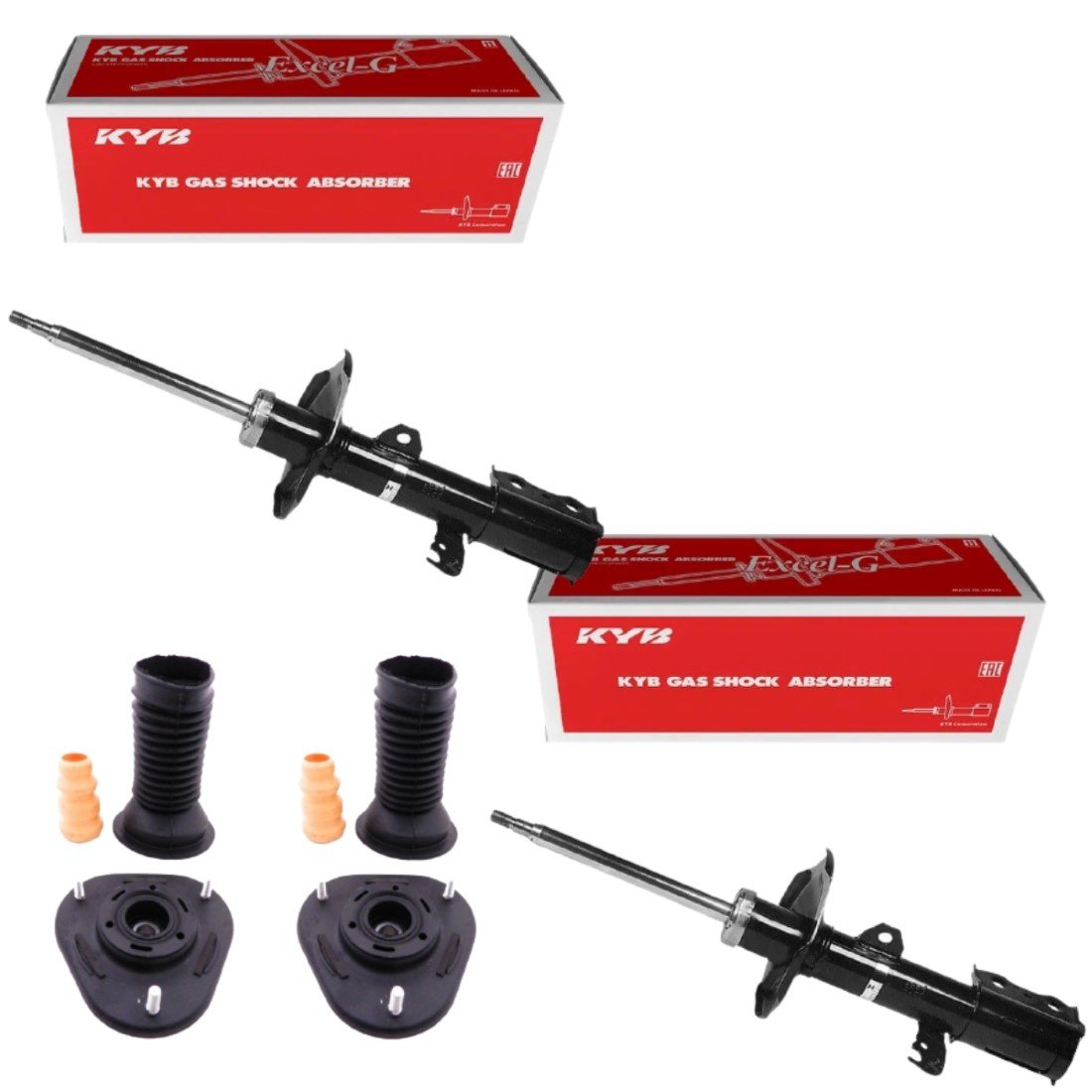 Kit Amortecedor Dianteiro Toyota Corolla 2003 2004 A 2008