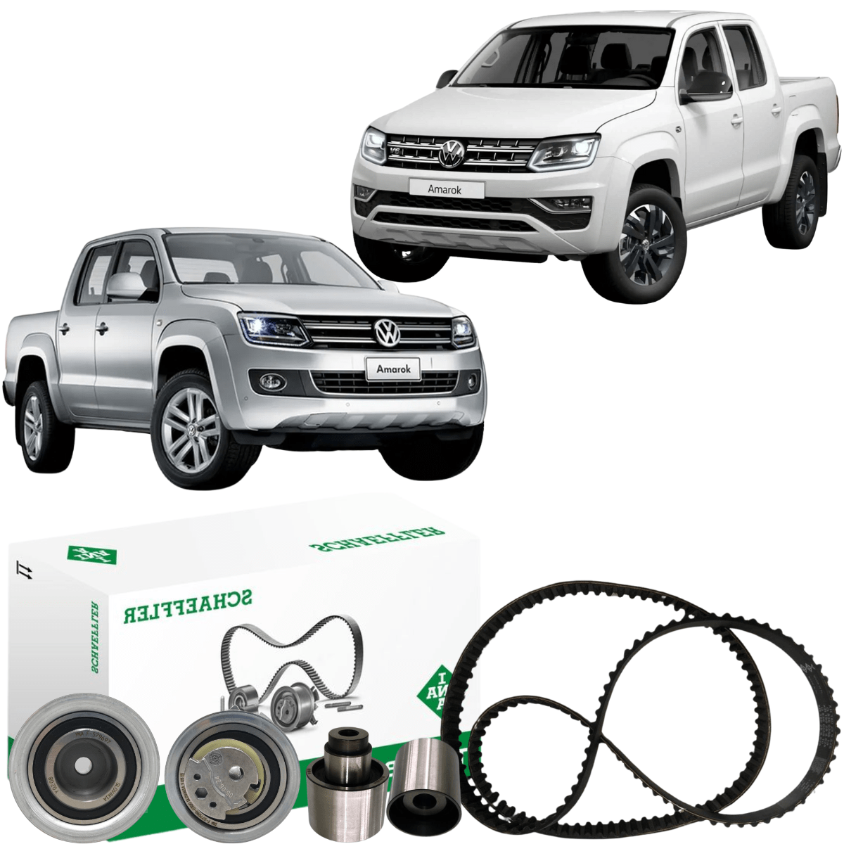 Kit Correia Dentada Original Ina  Amarok Tdi 2.0 2010 A 2021