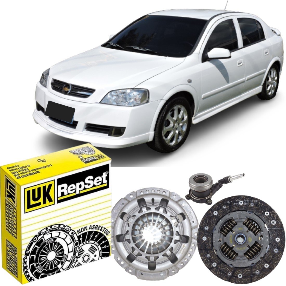 Carbwel Auto Peças, Luk, Kit Embreagem Gm Astra 1.8/2.0 Corsa