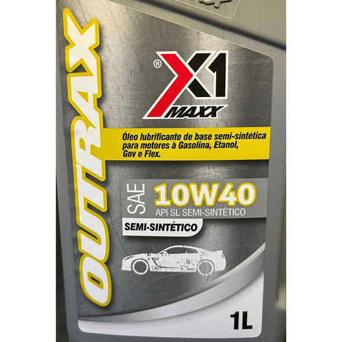 Óleo Semi Sintético 10w40 Api SL X1 Maxx