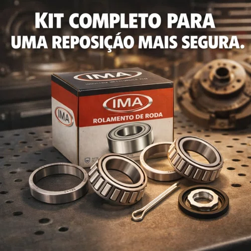 02 Kit Rolamento Traseiro Parati Saveiro Gol G1 G2 G3 G4