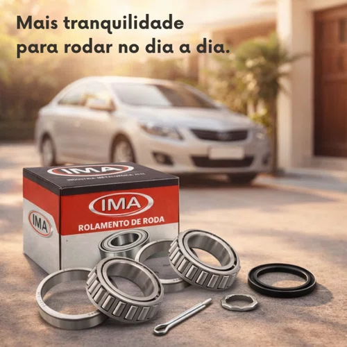 02 Kit Rolamento Traseiro Parati Saveiro Gol G1 G2 G3 G4