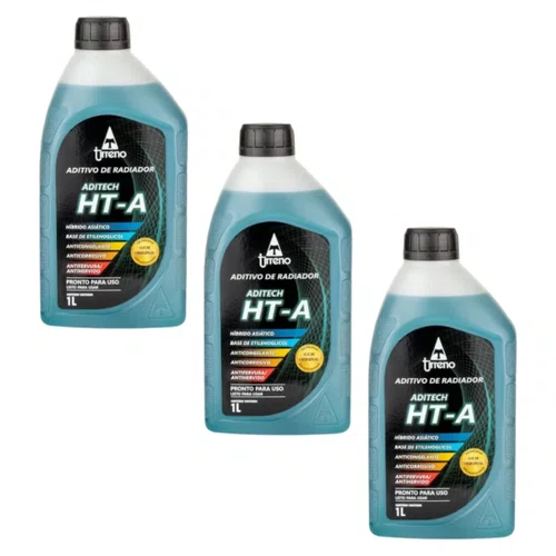 03 Aditivo Radiador Azul Ht-a Pronto Uso Tirreno Asiatico