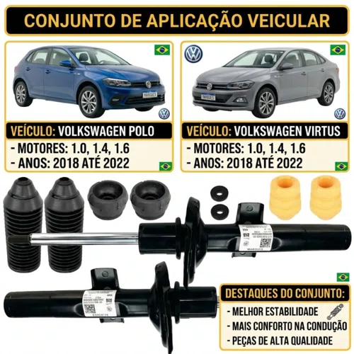 2 Porca Amortecedor Dianteiro Parati Saveiro Gol G1 G2 G3 G4