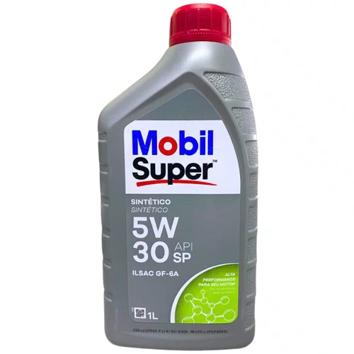 5 Litros Oleo Lubrificante Mobil Super 5w30 Sintético Api Sp