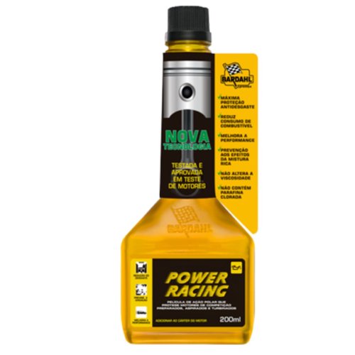 Aditivo Motor Bardahl Power Racing 200ml - Nova Tecnologia