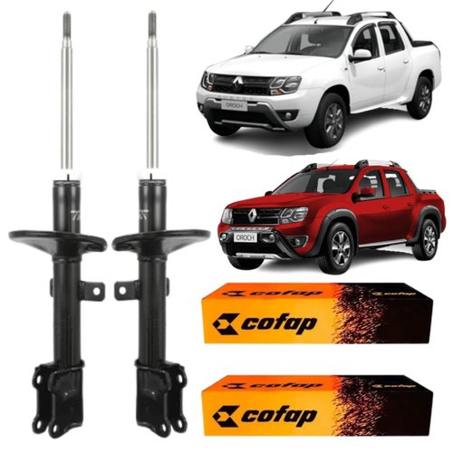 Par de Amortecedor Dianteiro Cofap Renault Oroch 2015 a 2021 Automático