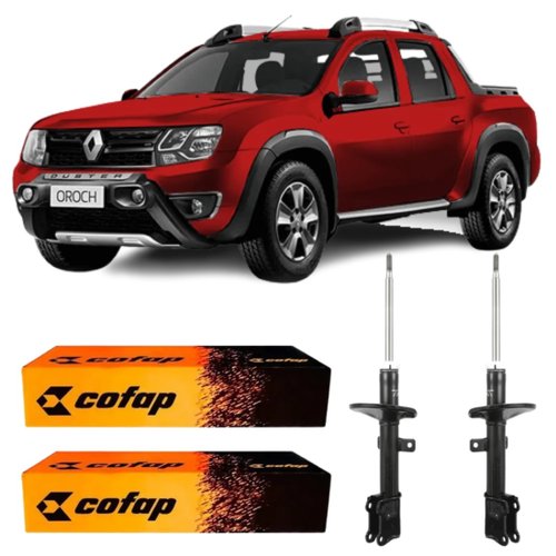 Par de Amortecedor Dianteiro Cofap Renault Oroch 2015 a 2021 Automático