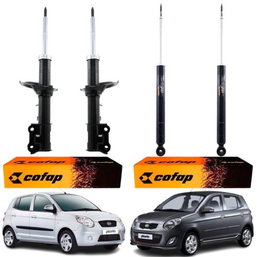 Amortecedor Dianteiro e Traseiro Cofap Kia Picanto 2006 a 2011