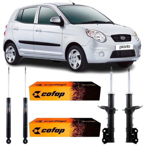 Amortecedor Dianteiro e Traseiro Cofap Kia Picanto 2006 a 2011