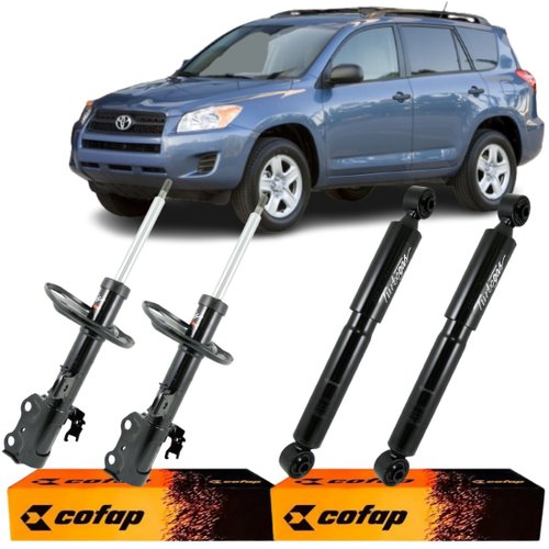 Amortecedor Dianteiro e Traseiro Cofap Toyota Rav4 2.4 2006 a 2012
