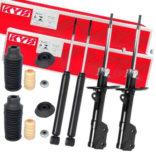 Amortecedor Dianteiro E Traseiro Kayaba + Kit amortecedores Honda Fit 1.4 2003 a 2008