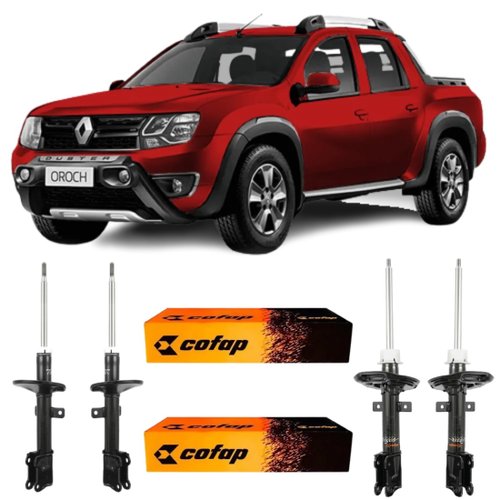 Amortecedor Dianteiro e Traseiro Cofap Renault Duster Oroch 2015 a 2021