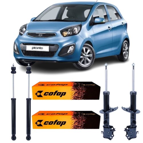 AMORTECEDOR DIANTEIRO TRASEIRO COFAP KIA PICANTO 11 A 16