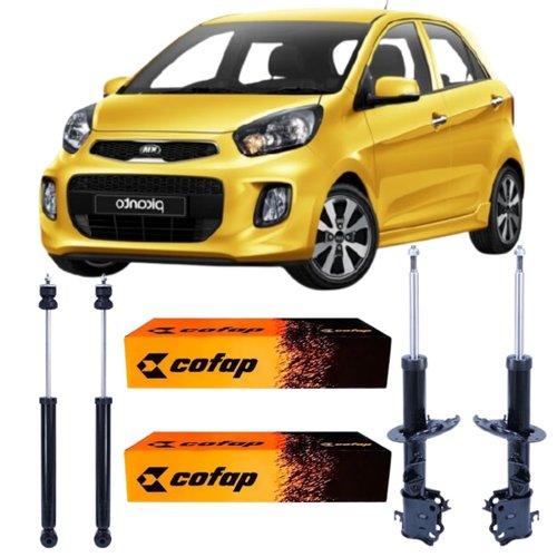 AMORTECEDOR DIANTEIRO TRASEIRO COFAP KIA PICANTO 11 A 16