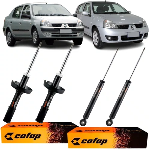 Amortecedor Dianteiro Traseiro Cofap Renault Clio 1.0 99/11 
