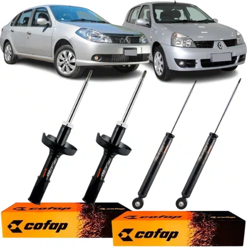 Amortecedor Dianteiro Traseiro Cofap Renault Clio Symbol 1.6 Amortecedor Dianteiro Traseiro Cofap Renault Clio Symbol 1.6