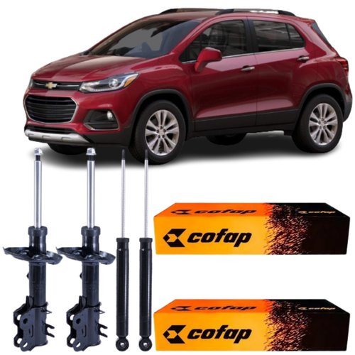 Amortecedor Dianteiro e Traseiro Cofap Chevrolet Tracker 1.8 2013 a 2019