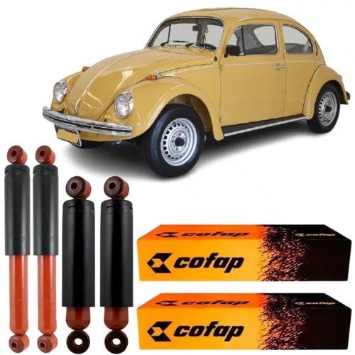 Amortecedor Dianteiro Traseiro Cofap Vw Fusca 1969 A 1980