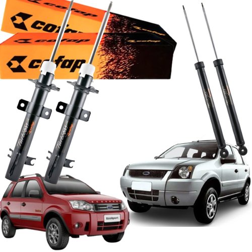 Amortecedor dianteiro e traseiro Cofap Vw Ecosport 4x2 2003 a 2012