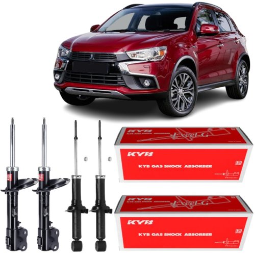 Amortecedor Dianteiro e Traseiro Kayaba Mitsubishi Asx 2.0 2011 a 2022