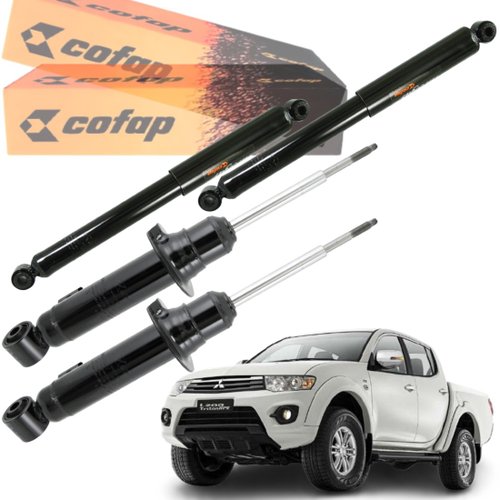 Amortecedor dianteiro e traseiro Cofap Mitsubishi L200 triton 3.2 2013 a 2016